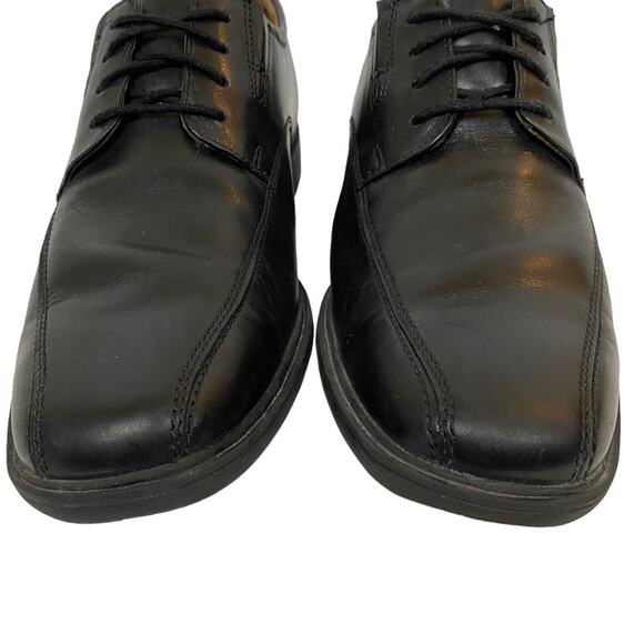 Clarks Tilden Black Apron Toe Oxford Shoes Size 8 main image 3
